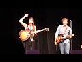 Jill Andrews with Josh Oliver at the Bijou Theatre, Knoxville, TN, 1/14/12 - 