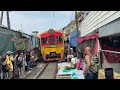 Maeklong Railway Market in Bangkok, Thailand
