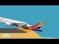 Asiana flight 214: Flipaclip animation