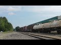 Nearly Stalling on the Portland, ME rail grade -  CSX PORU led by MEC 511 + Amtrak on 7-28-2022