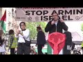 Watch in full: Motaz Azaiza, Ahdaf Soueif, Jeremy Corbyn + more speak at London pro-Palestine march