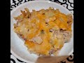 Old School Classic: Tuna Casserole with Rainbow Cauliflower w/ Recipe 👩🏽‍🍳🌈 😋