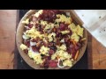 Jazz up breakfast with this healthy pizza!!