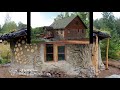 building cordwood or wood-walled houses
