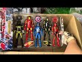 Marvel Popular Toy Series Collection | Spider Man Action Doll | Marvel Toy Gun Series Open Box