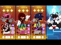 Amy EXE - Knuckles EXE - Sonic EXE - Tails EXE | Tileshop EDM rush!!