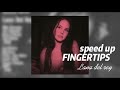 lana del rey-fingertips (speed up)