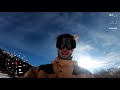 5500ft Snowboarding Descent in Alpe d'Huez - Chasing Andy in 4k
