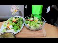 Easy and Healthy Salad! Avocadoes-Fruits Salad with Orange Sauce