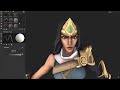 SIVIR League Of Legends - 3D Character modeling in Blender (Timelapse)