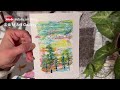 60 Minute painting Tutorial for beginners- 5 stunning acrylic postcards #acrylicpainting #postcards