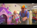 BLIPPI - Visits Indoor Play Place (LOL Kids Club) - Learn | ABC 123 Moonbug Kids | Fun | Learning