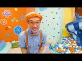 Blippi's Fun RANDOM Day! |  Blippi | Challenges and Games for Kids