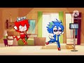 Sonic ayudando a knuckles a intentar no estar aburrido 🥱//Knuckles la serie//(2024)Castigado