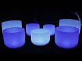 Energy Cleanse - Crystal Singing Bowls 7 Chakra Healing & Alignment - 432Hz