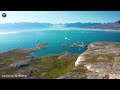 The FJORDS 4K - Calming Piano Music with Scenic Relaxation Film  - Drone Nature Film