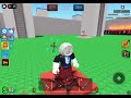 Playing Roblox underground war