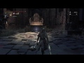 قتال زعيم الرابع في لعبه بلود بورن    bloodborn boss fight against blood-starved beast