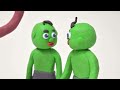 Green Baby's Magic Alphabet | Learn the colors with Green Baby and his friends