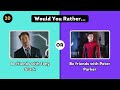 Would You Rather? (Marvel Edition)