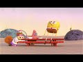 SpongeBob, Patrick & Patrick's Dad FLY!!? 🧽 Kamp Koral Full Scene | Nickelodeon Cartoon Universe