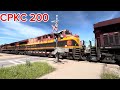 4 locomotives on CPKC 200 | 3 trains today