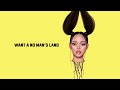 Bella Poarch - No Man's Land (feat. Grimes) (Official Lyric Video)