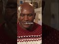 Mike Tyson gives Evander Holyfield his ear back🤣 #shorts #miketyson