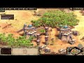 Winning dangerous attacks in AOE 2 DE HARD MODE #aoe2 #ageofempires2 #rts #aoe