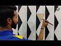 modern 3D wall painting ideas | 3D wall painting | how to make 3D wall painting