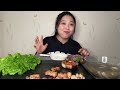 삼겹살 물냉면 먹방 ! 요즘날씨에 냉면 시원하게 고기와 한입 꿀조합 pork belly & naengmyeon asmr mukbang