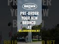 2021 Bronco Deliveries at Bill Brown Ford Livonia #Shorts