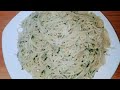 Spaghettis al perejil con ajo |Cocinando con Amor Recetas🍽️