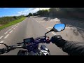 Honda CB125R Afternoon Ride POV (Beginner Rider)