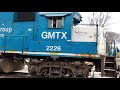Eastern Maine Railway (EMRY)  - GMTX 2226 GP38-2 - Woodland Local - 2/08/2018