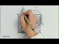 Pen & Ink Urban Sketching Series | An Old House | Draw with me