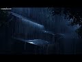Relieve Stress to Fall Asleep Fast with Powerful Rain,Heavy Thunder Sounds on Metal Roof at Night #3