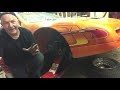 Preparing the Lowrider Fiero for Fierorama. Part 2. Rolling in the Juiced Orange Fiero