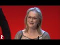 Meryl Streep's acceptance Speech - Berlin Honor Awards 2012