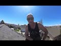Work Vlog- SOLAR PANEL INSTALL  - Filmed With Insta 360
