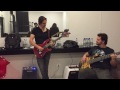 Angra- Kiko Loureiro Backstage Warm Up Before São Paulo Show