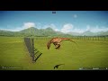 What if I delete the fence while a raptor is climbing it?