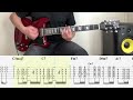 20 '80s Guitar Riffs with Tabs