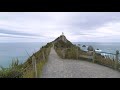 Nugget Point Lighthouse - Seascape pan - Otago - NZ - South Island