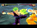 Gohan (LSSJ) VS Goku (LSSJ) - DBZ Budokai Tenkaichi 3 [Mods]