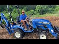 3 year review New Holland Workmaster 25S  (with 905 GBL Backhoe)