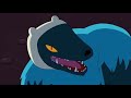 Adventure Time Hug Wolf but “hug” is censored