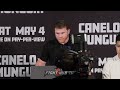 Canelo vs Jaime Munguia - FULL Press Conference & Face Off Video