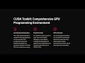 04 - CUDA Toolkit Comprehensive GPU Programming Environment
