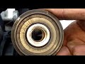 How to Test and Replace an Alternator Clutch Pulley